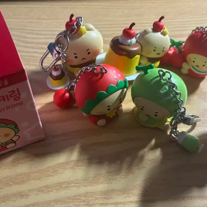 [BUNJANG] Olive Young Mang-Gom Random Figure Keychain Bundle Set (6 Types) / 올리브영 망곰 랜덤피규어 키링 6종 일괄