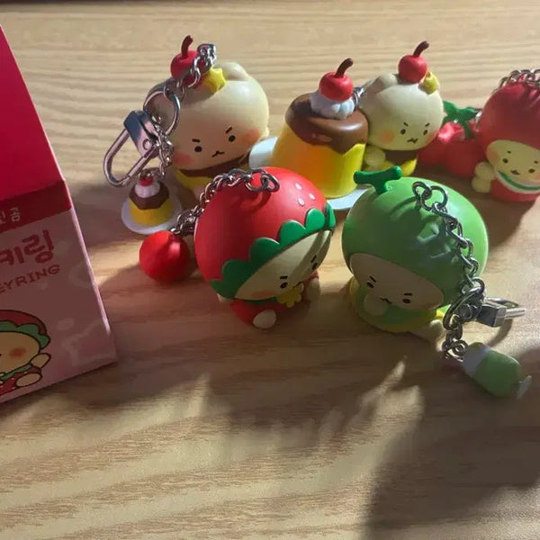 [BUNJANG] Olive Young Mang-Gom Random Figure Keychain Bundle Set (6 Types) / 올리브영 망곰 랜덤피규어 키링 6종 일괄