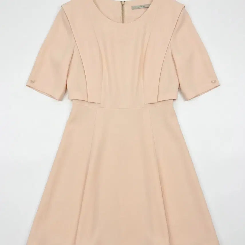 [BUNJANG] Kenneth Lady Pearl Embellished Summer Suit Dress Vintage / 여성85/ 케네스레이디 진주장식 여름 정장 원피스 빈티지킹
