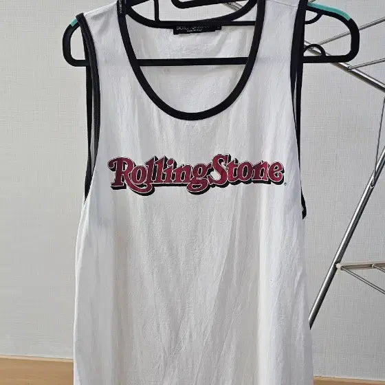 [BUNJANG] Dolce & Gabbana Rolling Stones Sleeveless T-Shirt White Size 48 / 돌체앤가바나 롤링스톤즈 민소매 티셔츠 48 새상품