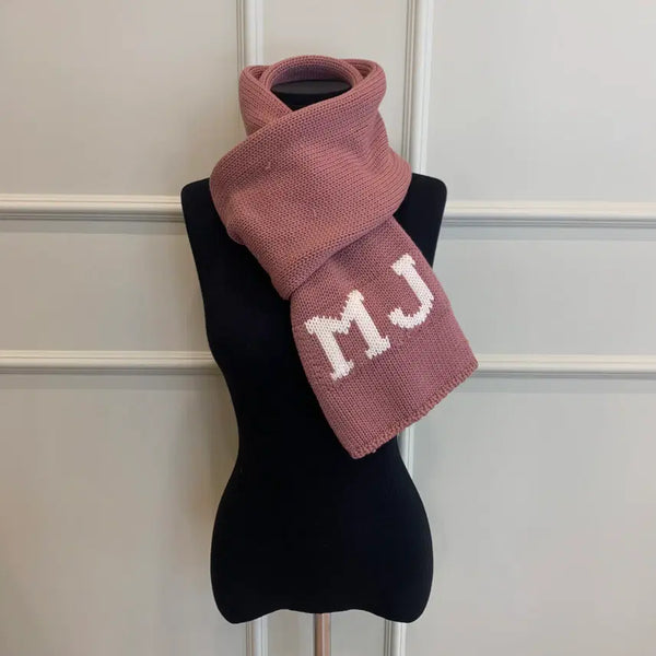 [BUNJANG] Marc Jacobs MJ Knit Scarf Pink / 267000334 마크제이콥스 MJ 니트 스카프 목도리 핑크