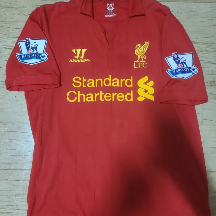 [BUNJANG] Liverpool 12-13 Home Ager League Full-Marking Jersey / 리버풀 12-13 홈 아게르 리그 풀마킹