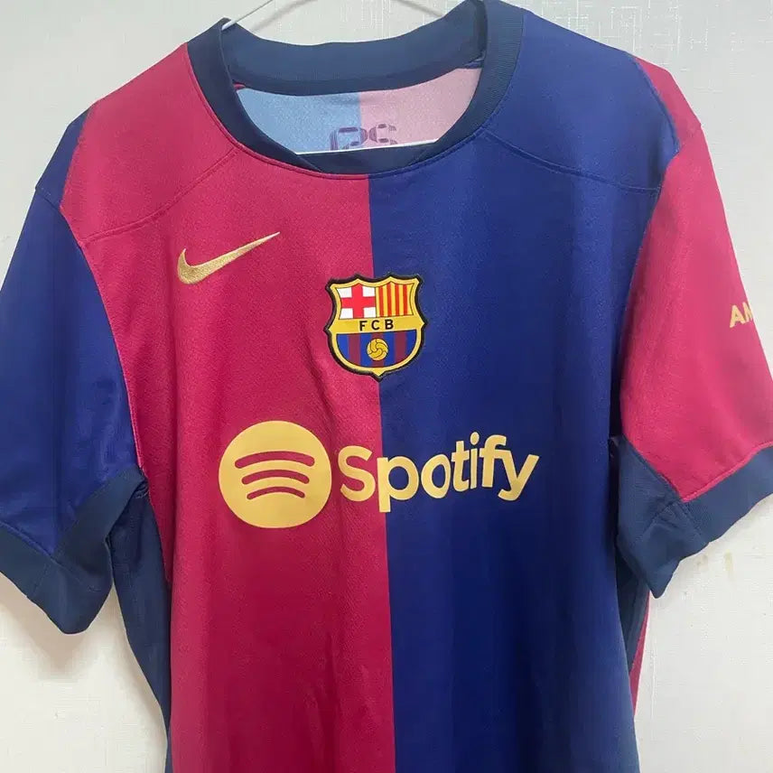 [BUNJANG] FC Barcelona 24/25 Home Jersey - Men's Size M / 바르셀로나 24시즌 홈 유니폼 m사이즈