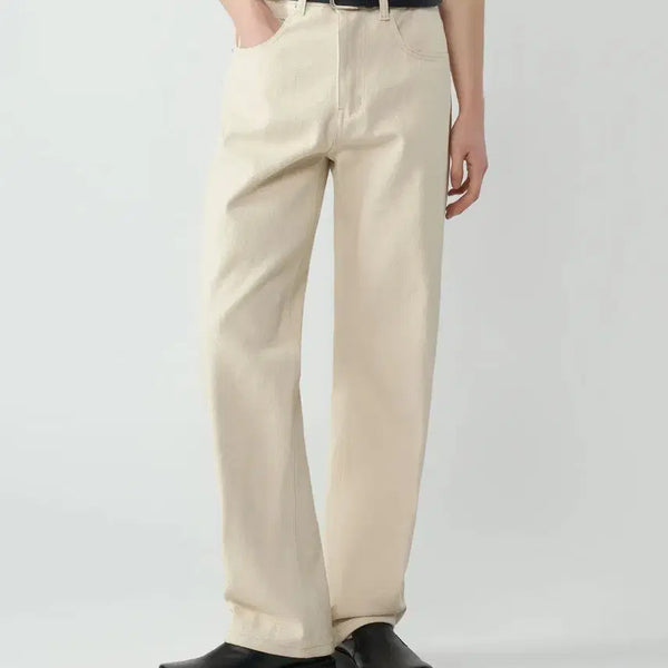 [BUNJANG] Untact Studio Washed Straight Denim Pants (Size M) / 언탭트 스튜디오 워시드 스트레이트 데님 팬츠 m사이즈 판매합니다