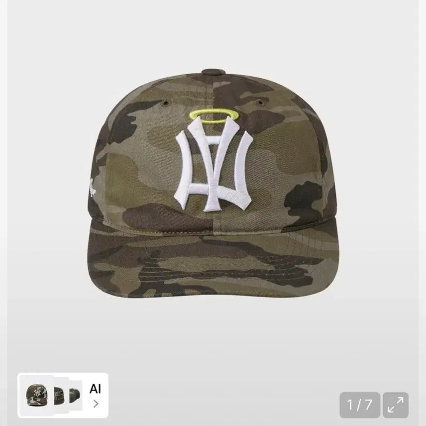 [BUNJANG] aeae Symbol Angel Wing Cap [Camo] / aeae SYMBOL ANGEL WING CAP [CAMO]