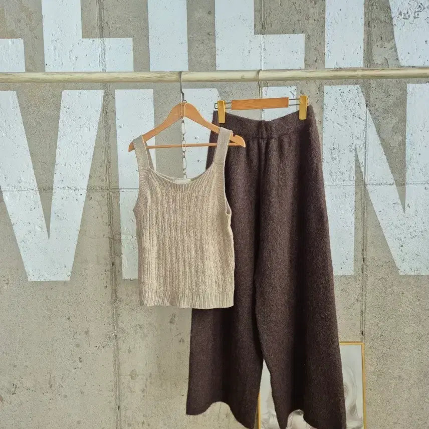 [BUNJANG] Celebshop Layered Knit Vest SB1 / 셀렙샵 레이어드 니트 베스트SB1