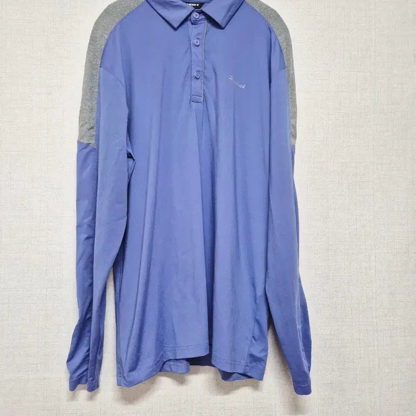 [BUNJANG] Long Sleeve Polo Shirt / 롱슬리브 폴로셔츠