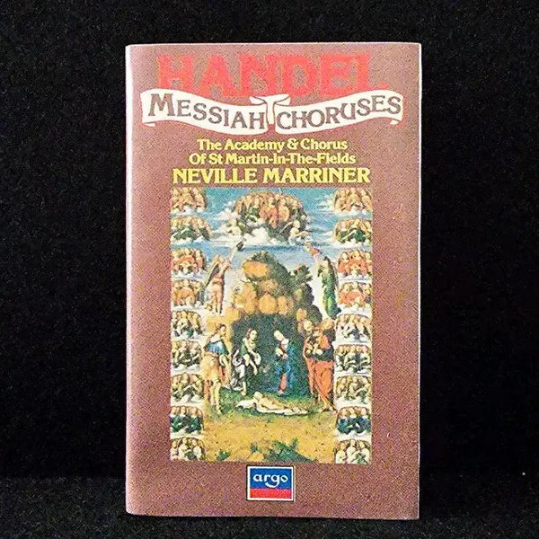[BUNJANG] Handel Messiah Chorus Neville Marriner Argo Cassette Tape / 헨델 메시아 코러스 Neville Marriner Argo 카세트 테이프