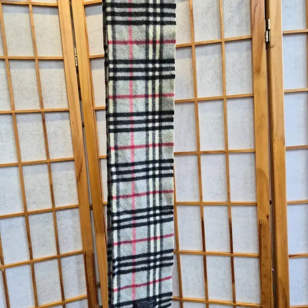 [BUNJANG] Burberry Check Cashmere Scarf / 버버리 체크 케시미러  머플러