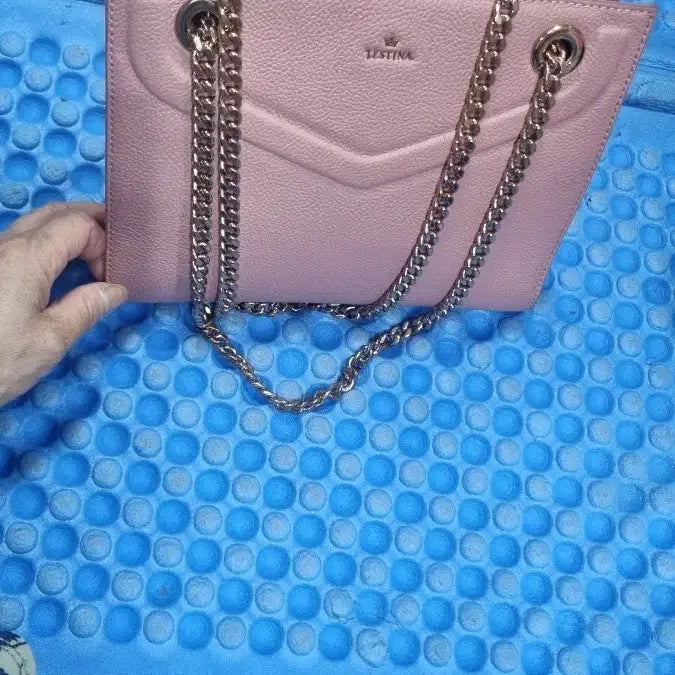[BUNJANG] J.ESTINA Leather Chain Cross Bag / 제이에스티나 가죽 체인 크로스 가방
