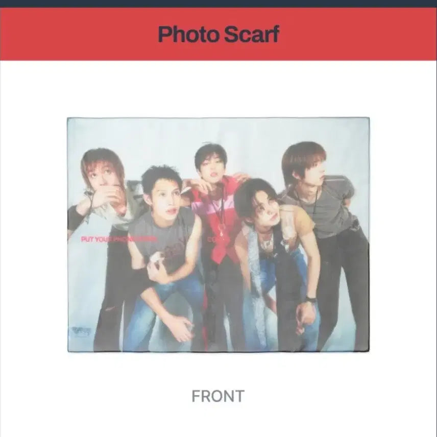 [BUNJANG] Cortis Concert MD Photoscaf Sealed / 코르티스 콘서트 엠디 포토스카프 미개봉