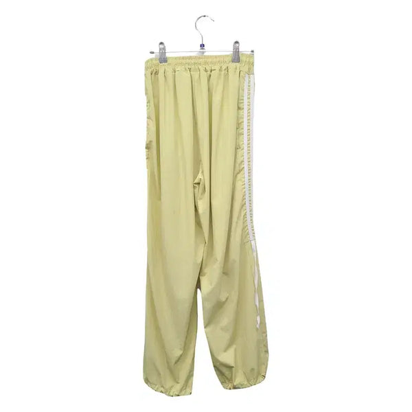 [BUNJANG] Vintage Yellow Track Nylon Jogger Pants (S) / 빈티지 옐로우 트랙 나일론 조거팬츠 S
