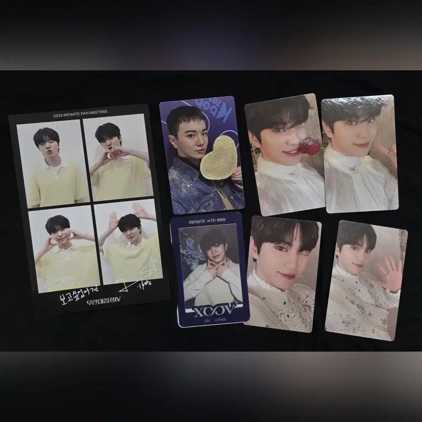 [BUNJANG] INFINITE Sungjong Photocard Bundle Set / 인피니트 이성종 성종 포토카드 인생네컷