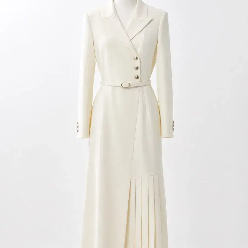 [BUNJANG] MICHAA Transitional Cream Beige Dress Size 55 / (텍있는 새상품)미샤 간절기 크림베이지 원피스 55사이즈 판매합니다