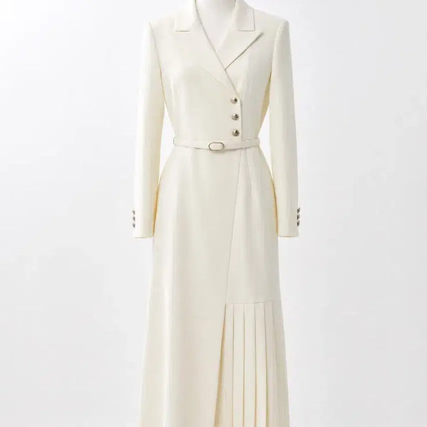 [BUNJANG] MICHAA Transitional Cream Beige Dress Size 55 / (텍있는 새상품)미샤 간절기 크림베이지 원피스 55사이즈 판매합니다