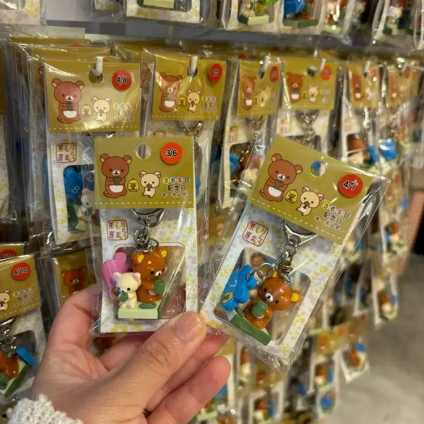 [BUNJANG] Rilakkuma Birthday Lucky Keychain / [예약 구매] 오사카 교토 리락쿠마 탄생일 행운 키링