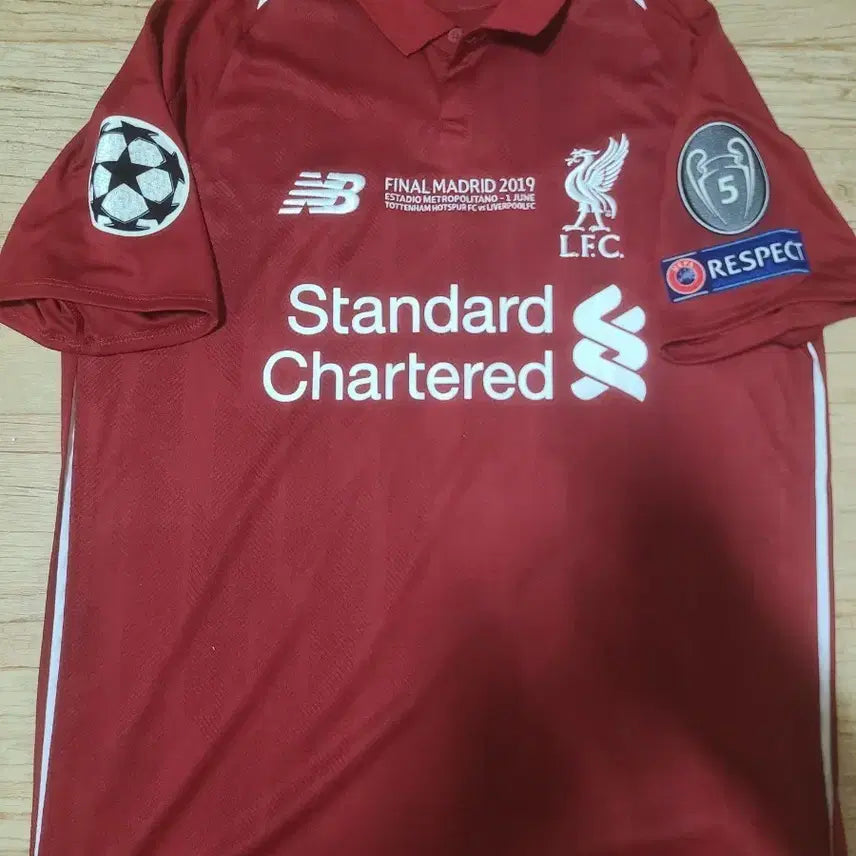 [BUNJANG] Liverpool 2018-19 Home Jersey (Overseas S / Domestic M) / 리버풀 18-19 홈 해외s 국내M