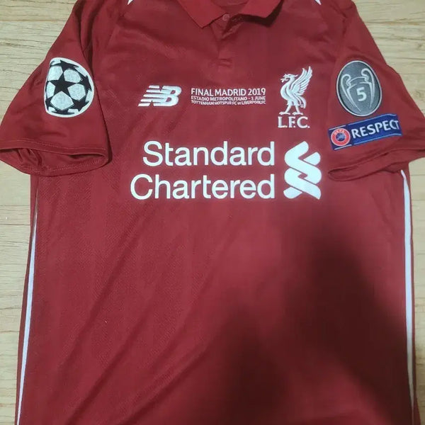 [BUNJANG] Liverpool 2018-19 Home Jersey (Overseas S / Domestic M) / 리버풀 18-19 홈 해외s 국내M