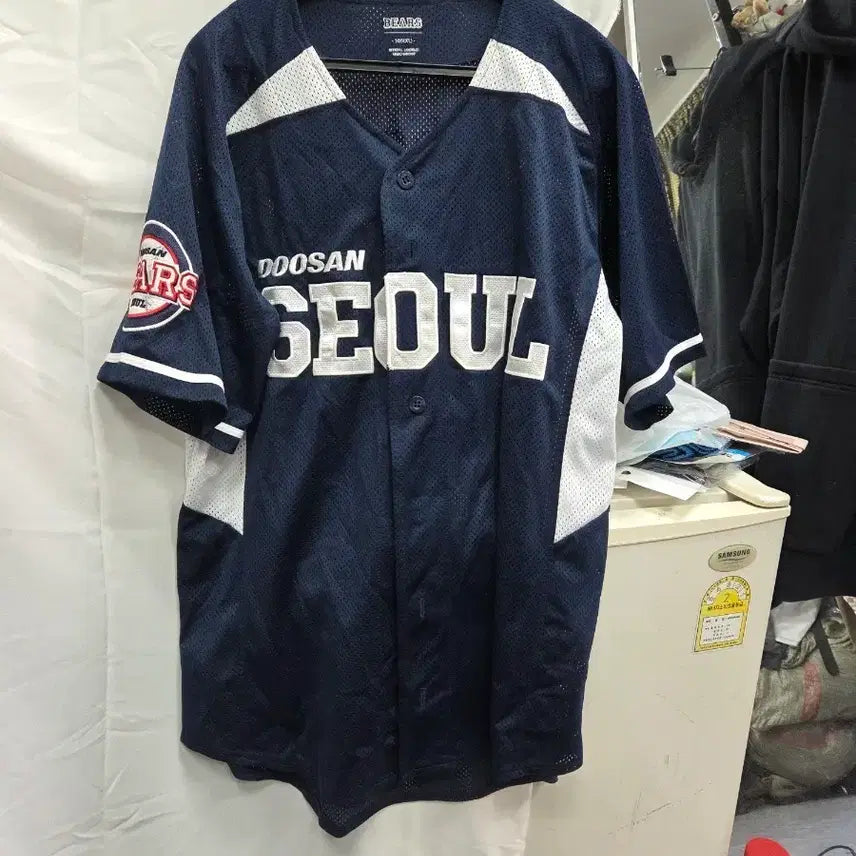 [BUNJANG] Doosan Bears Seoul Baseball Uniform / 두산 베어스 서울 야구 유니폼