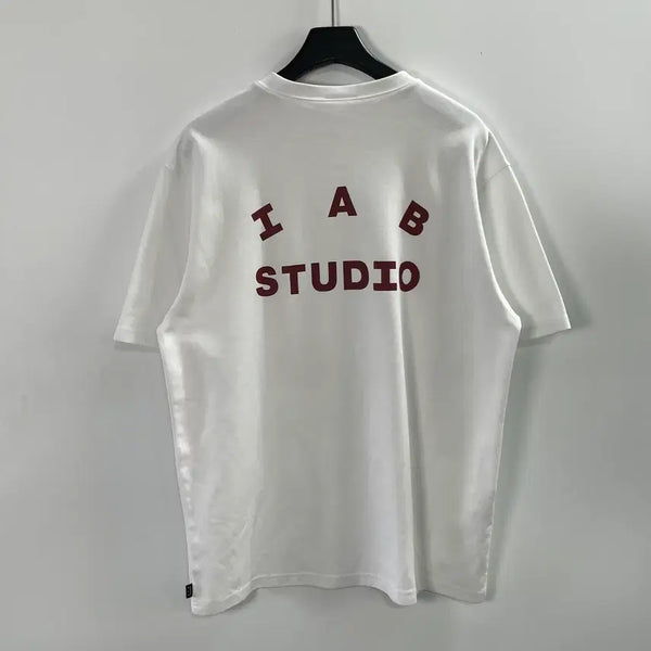 [BUNJANG] IAB Studio Big Logo T-shirt / 아이앱 스튜디오 빅로고 반팔티 (on.1644)