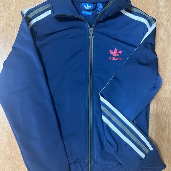 [BUNJANG] Adidas Navy Track Top Jersey / 아디다스 트랙탑 네이비 져지