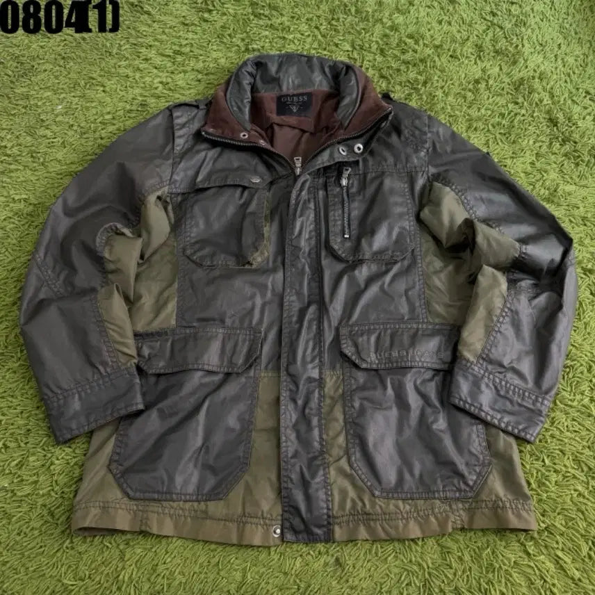 [BUNJANG] Guess Jeans Two-Tone Color Block Jacket / Guess Jeans 자켓 남성용 2톤 배색 디자인