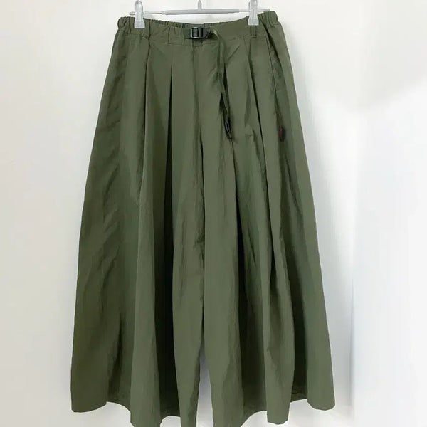 [BUNJANG] Gramicci Nylon Wide Pants / USA Gramicci 바스락 핀턱 와이드PT