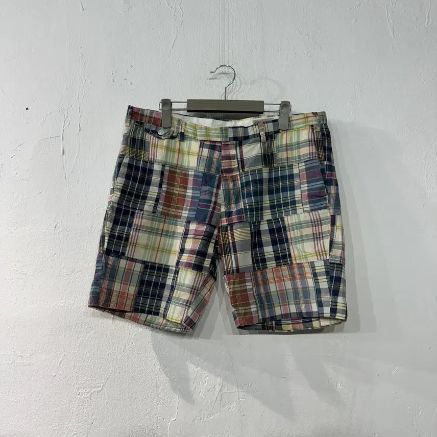 [BUNJANG] Polo Ralph Lauren Patchwork Shorts Size 36 / 폴로랄프로렌 패치워크 반바지 36