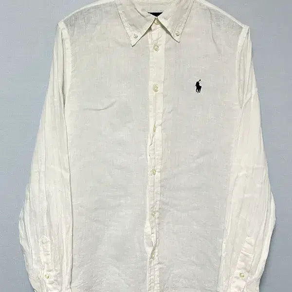 [BUNJANG] Polo Ralph Lauren Classic Fit Linen Shirt White / POLO 폴로 랄프로렌 클래식핏 여자 리넨셔츠 화이트 QR S 90 55