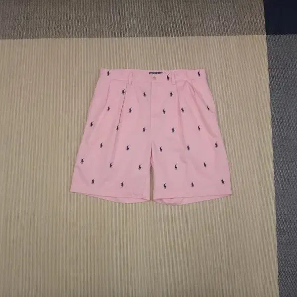 [BUNJANG] Polo Ralph Lauren 36 Inch Multi-Pony Embroidered Shorts / (36인치) 폴로랄프로렌 멀티포니 자수 반바지