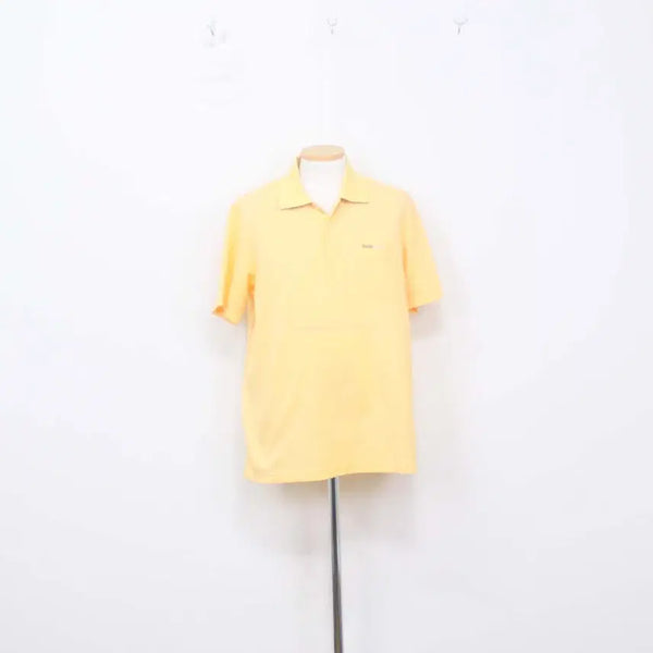 [BUNJANG] Black & White Men's Golf Polo Shirt - Yellow, L (105) / [정품] 블랙앤화이트 남성 골프 반팔 카라티 L(105)사이즈 정인샵