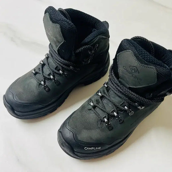[BUNJANG] Campline Blackstorm Sigma Hiking Boots - Gore-Tex, Black, Size 230mm / [정품] 캠프라인 블랙스톰 시그마 등산화 230 (블랙 / 고어텍스 / 컨디션 최상)