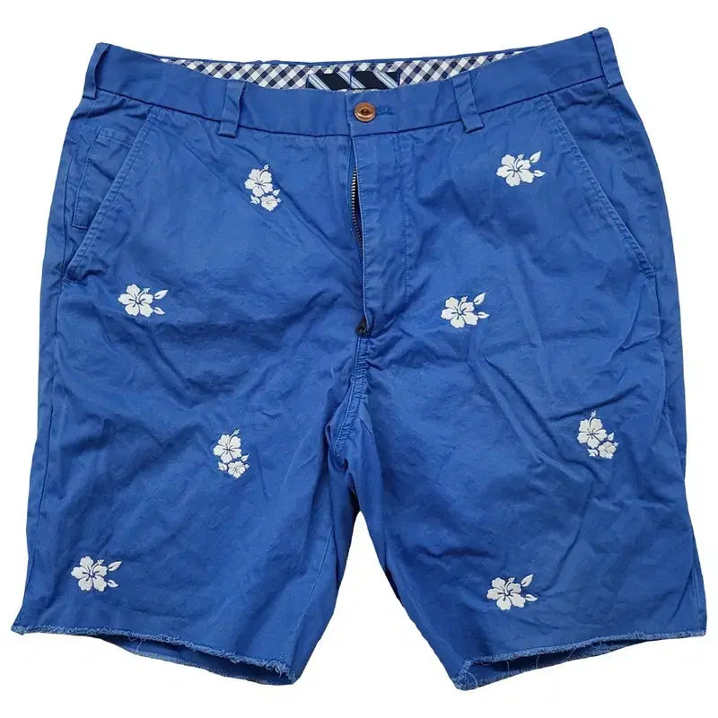 [BUNJANG] Brooks Brothers Blue Shorts 34W / 브룩스브라더스 블루 반바지 34W