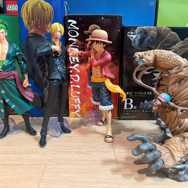 [BUNJANG] Ichiban Shoji One Piece 'Overcoming Trials' Luffy, Zoro, Sanji + Chopper B Prize Figure Set / 제일복권 원피스 시련을 넘어 루피 조로 상디 + 쵸파B상