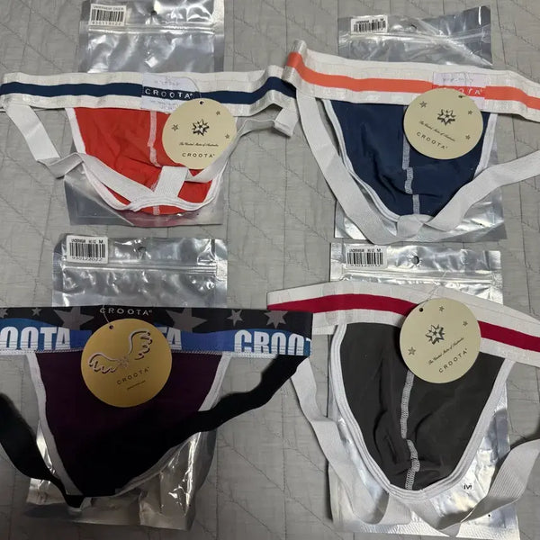 [BUNJANG] CRUTA Men's Underwear 4-Piece Bundle Set Size M New / 호주브랜드 크루타 남성 언더웨어 M 새제품 4종 일괄