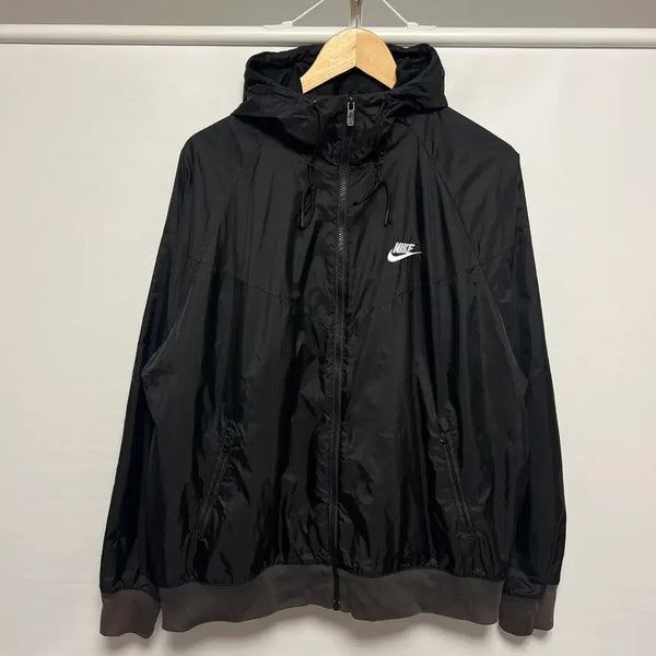 [BUNJANG] Nike Windrunner Woven Jacket Black XL / [정품/XL] 나이키 윈드러너 우븐 블랙 바람막이