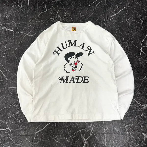 [BUNJANG] Human Made x Verdy Girls Don't Cry Valentine's Day Long Sleeve (L) / 휴먼메이드 x 베르디 걸스 돈 크라이 밸런타이데이 롱 슬리브