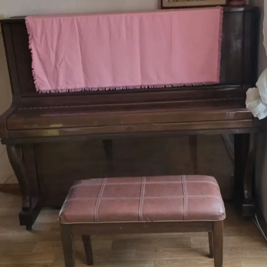 [BUNJANG] 30-Year-Old Upright Piano with Bench and Cover / 30년된 피아노 판매