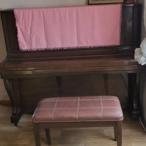 [BUNJANG] 30-Year-Old Upright Piano with Bench and Cover / 30년된 피아노 판매