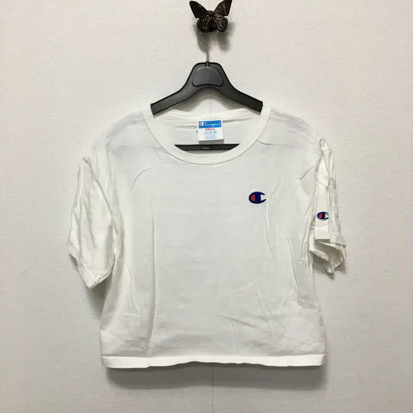[BUNJANG] Champion Women's Cropped T-Shirt / 챔피언 여성 반팔 크롭 티셔츠
