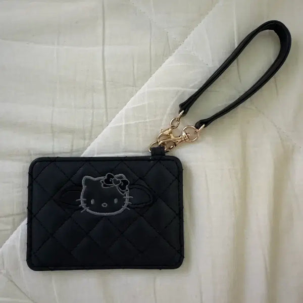 [BUNJANG] Sanrio Hello Kitty Quilting Card Holder / 헬로키티 퀄팅 카드 홀더