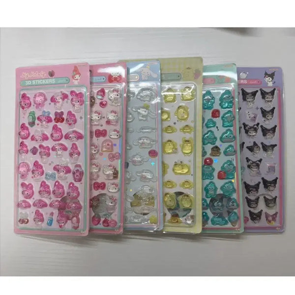 [BUNJANG] Sanrio Bonbons Seal Bundle Set (Sealed) / 미개봉) 산리오 봉봉씰 일괄