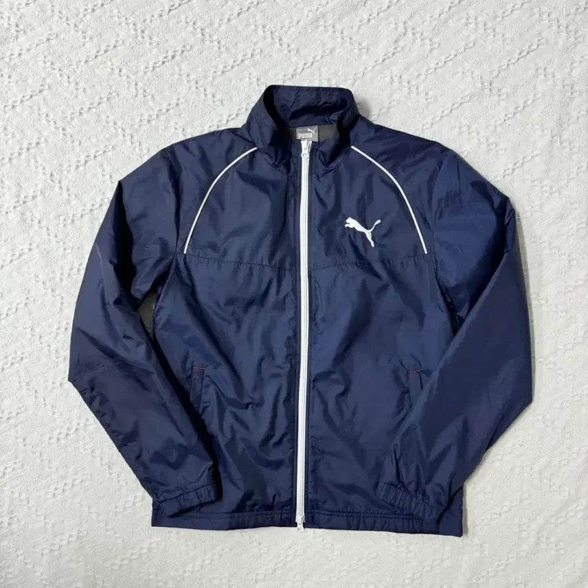 [BUNJANG] Puma Logo Windbreaker Jacket / 퓨마 로고 웝업 재킷 바람막이