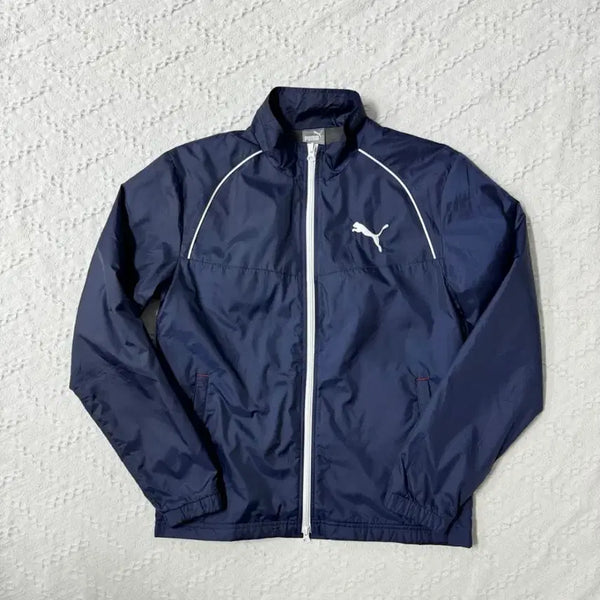 [BUNJANG] Puma Logo Windbreaker Jacket / 퓨마 로고 웝업 재킷 바람막이