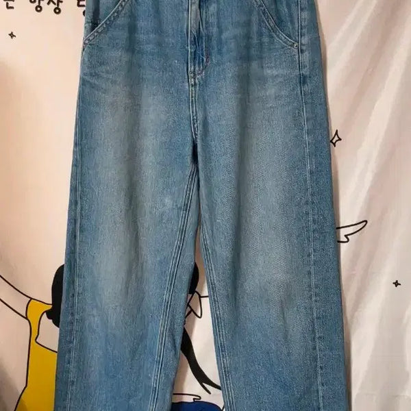 [BUNJANG] Hazzys Wide Denim Pants / Hazzys 와이드 데님 팬츠