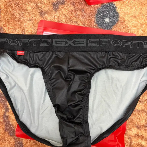 [BUNJANG] GX3 Sports Men's Briefs Black / GX3 스포츠 남성 팬티 블랙.