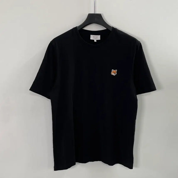 [BUNJANG] Maison Kitsuné Fox Black Short Sleeve T-Shirt M / 메종키츠네 폭스 블랙 반팔티 (on.1651)