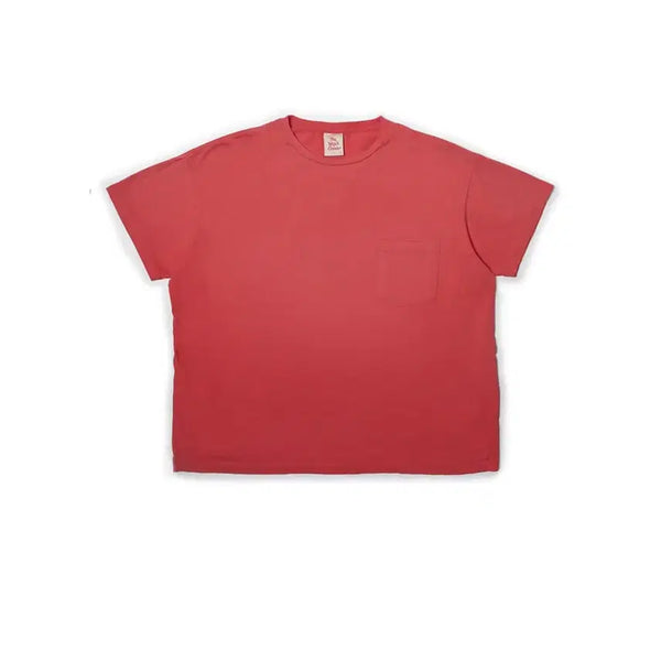 [BUNJANG] Rough Coz Pocket T-Shirt Red / [1]뤡코즈 포켓티 레드
