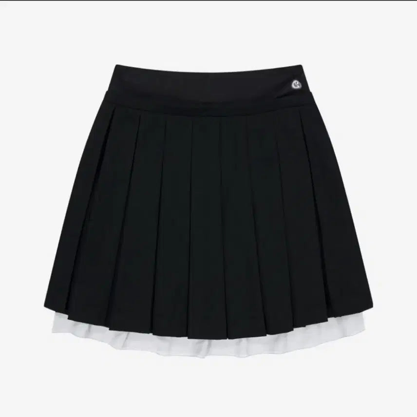 [BUNJANG] Koiseio Double Waist Pleats Skirt Black / 코이세이오 더블 웨이스트 플리츠 스커트 블랙 0 (새 상품)
