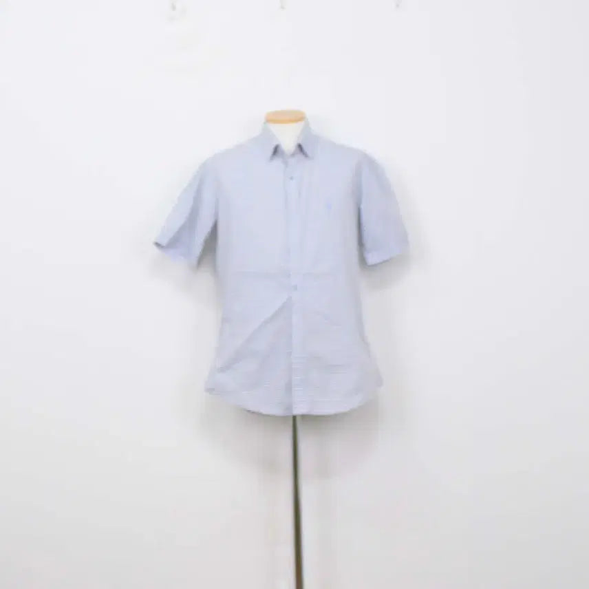 [BUNJANG] Yezac Men's Striped Casual Shirt - Size 100 / [정품] 예작 남성 셔츠 남방 신상 100사이즈 정인샵